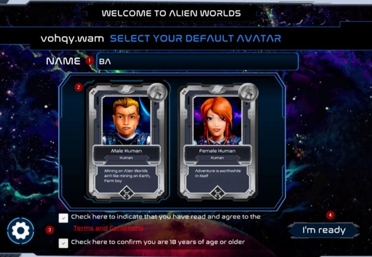 Play Alien Worlds NFT game online