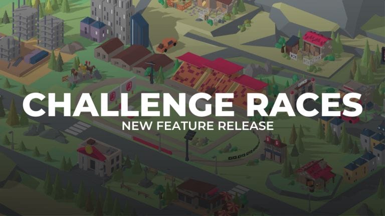 DeRace introduces a new gameplay feature: Challenge Races