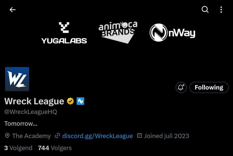 Wreck League teases partnership with Yuga Labs, Animoca Brands, and nWayPlay